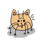 髭足猫（個別スタンプ：1）