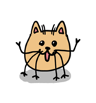 髭足猫（個別スタンプ：3）