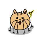髭足猫（個別スタンプ：4）