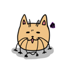 髭足猫（個別スタンプ：5）