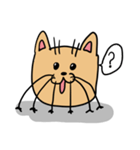 髭足猫（個別スタンプ：8）
