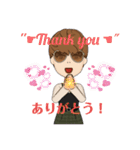 ラリーのあいさつプラス（個別スタンプ：7）
