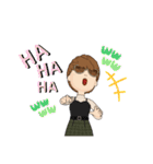 ラリーのあいさつプラス（個別スタンプ：14）