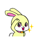 KidZ8 ウサギの日常スタンプ①（個別スタンプ：1）