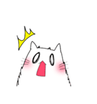 しろいもちねこ。2（個別スタンプ：2）