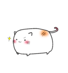しろいもちねこ。2（個別スタンプ：7）
