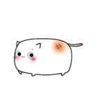 しろいもちねこ。2（個別スタンプ：10）