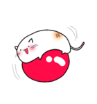 しろいもちねこ。2（個別スタンプ：11）
