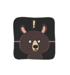 熊 マニー (日本語)（個別スタンプ：13）