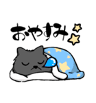 ゆるふわ黒ポメ日常スタンプ(ポメラニアン)（個別スタンプ：31）