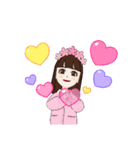 春がきた！桜子ちゃん（個別スタンプ：3）