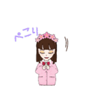 春がきた！桜子ちゃん（個別スタンプ：11）
