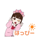 春がきた！桜子ちゃん（個別スタンプ：24）