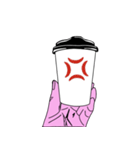 コーヒーコップにメッセージ（個別スタンプ：9）