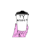 コーヒーコップにメッセージ（個別スタンプ：15）