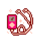 ドット絵、ボッコムちゃん（個別スタンプ：14）