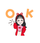可愛いLINEアバタースタンプ（個別スタンプ：1）