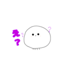 しろくらげちゃんの1日（個別スタンプ：11）
