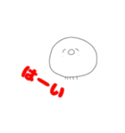 しろくらげちゃんの1日（個別スタンプ：22）