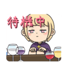女子ベースの意気込み（個別スタンプ：8）