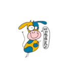 個性的うし1（個別スタンプ：4）