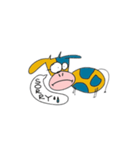 個性的うし1（個別スタンプ：7）