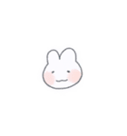 シンプルめのうさぎ（個別スタンプ：10）