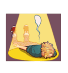 創作代理人ちゃんズ（個別スタンプ：28）