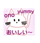 日本語＆英語＆ハワイ語の使いやすいあいさつ（個別スタンプ：28）