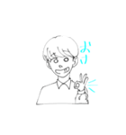 いあと愉快な仲間たち 2（個別スタンプ：1）