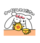 ゆるうさぎのペロくん♪敬語（個別スタンプ：12）