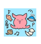 普段使いできるメンダコ（個別スタンプ：21）