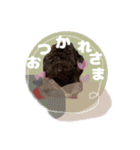 黒豆さんのスタンプ2（個別スタンプ：4）