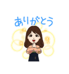 私の袴姿アバター(2)（個別スタンプ：2）