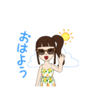 海で楽しもう（個別スタンプ：5）