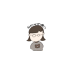 伊達メガネ女子の日常（個別スタンプ：13）