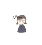 伊達メガネ女子の日常（個別スタンプ：14）