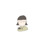 伊達メガネ女子の日常（個別スタンプ：28）