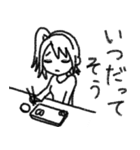 スーパーのパックの寿司の醤油が少し足りな（個別スタンプ：3）