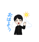 男子学生@morichan（個別スタンプ：6）