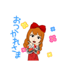 袴@morichan（個別スタンプ：3）