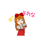 袴@morichan（個別スタンプ：15）