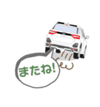 SUV自動車(Type AB)日常使いスタンプ（個別スタンプ：25）