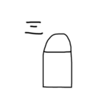 ケシゴムの絵描き歌（個別スタンプ：3）