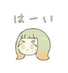 毎日使える✏︎女の子スタンプ（個別スタンプ：12）