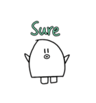 タラコくちびる（リアクション）（個別スタンプ：16）