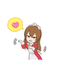 メイド@morichan（個別スタンプ：16）