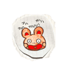 くまちん。でございまする（個別スタンプ：1）