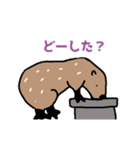 カピバラ生活、動くスタンプ（個別スタンプ：14）