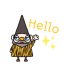 お庭の小さなお友達//Hello, Gnomies(日常)（個別スタンプ：3）